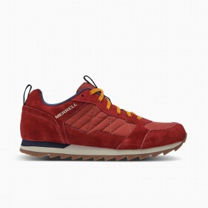 Merrell Alpine Sportcipő Férfi Bordó | ME0402-HU