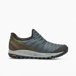 Merrell Antora Sneaker Moc Slip On Női Olivazöld | ME0930-HU