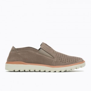 Merrell Downtown Moc Cipő Férfi Kávé | ME0195-HU