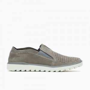 Merrell Downtown Moc Cipő Férfi Szürke | ME0196-HU