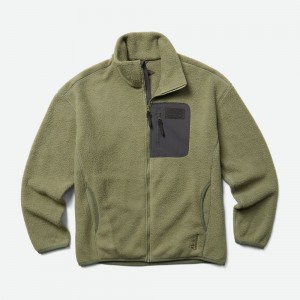 Merrell Fleece Full Zip Kapucnis Pulóver Női Olivazöld | ME0590-HU