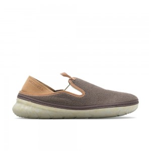 Merrell Hut Moc Cozy II Slip On Női Kávé | ME0971-HU