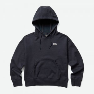 Merrell Jungle Moc Fleece Kapucnis Pulóver Női Sötétkék | ME0601-HU