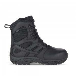 Merrell Moab 2 8" Tactical Response Waterproof Vízálló Bakancs Férfi Fekete | ME0474-HU