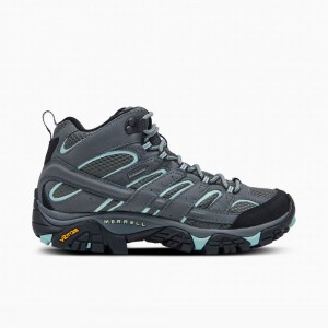 Merrell Moab 2 Mid Vízálló Bakancs Női Szürke | ME1066-HU