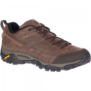 Merrell Moab 2 Prime Wide Width Waterproof Vízálló Cipő Férfi Kávé | ME0551-HU