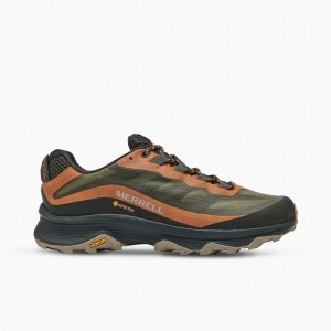 Merrell Moab Speed GORE-TEX® Cipő Férfi Olivazöld | ME0285-HU