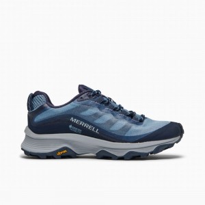 Merrell Moab Speed GORE-TEX® Sportcipő Női Kék | ME1042-HU