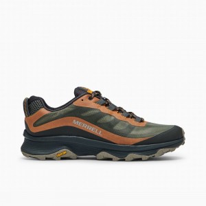 Merrell Moab Speed Sportcipő Férfi Olivazöld | ME0432-HU