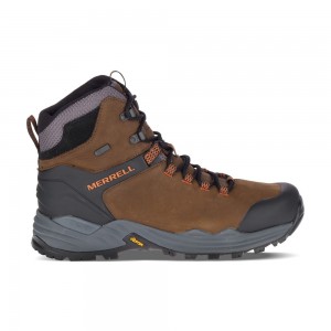 Merrell Phaserbound 2 Tall Waterproof Vízálló Bakancs Férfi Kávé | ME0507-HU