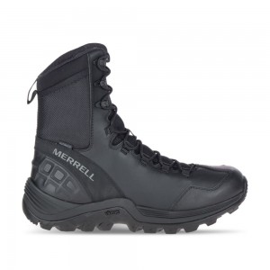 Merrell Rogue 8" Waterproof Vízálló Bakancs Férfi Fekete | ME0510-HU