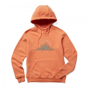 Merrell Sketch Pullover Kapucnis Pulóver Női Narancssárga | ME0615-HU