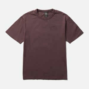 Merrell Sunbaked Arc T-Shirts Férfi Bordó | ME0100-HU