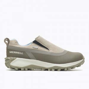 Merrell Thermo Snowdrift Moc Shell Slip On Női Khaki | ME0998-HU