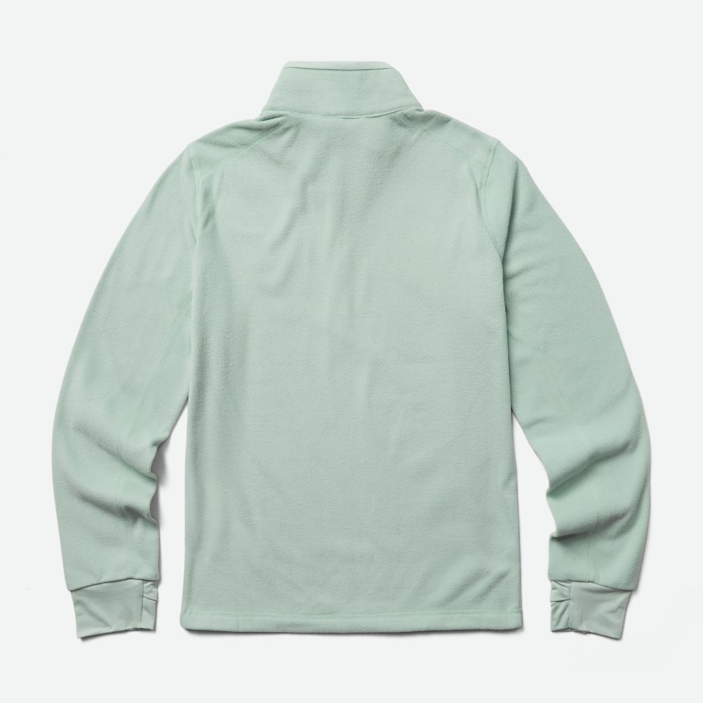 Merrell 1/4 Zip Fleece Kapucnis Pulóver Női Menta | ME0582-HU