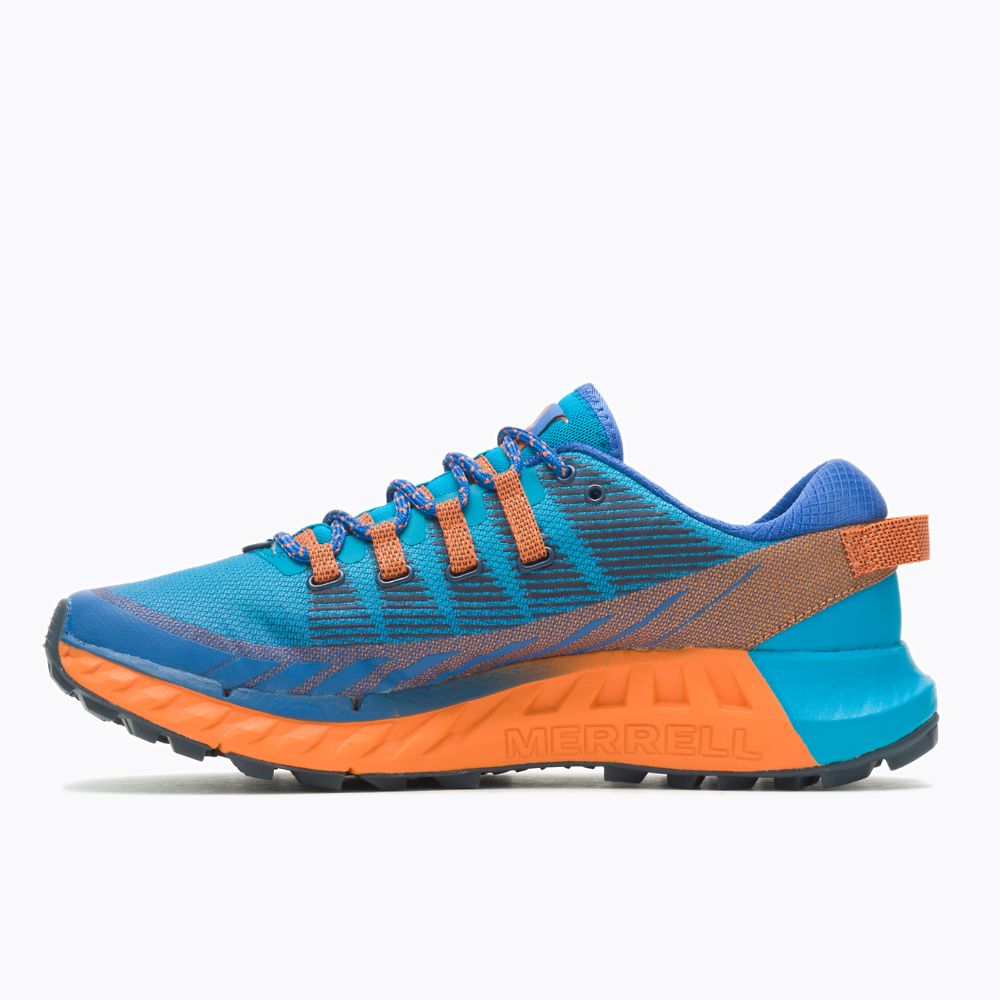 Merrell Agility Peak 4 Cipő Férfi Tahoe | ME0170-HU