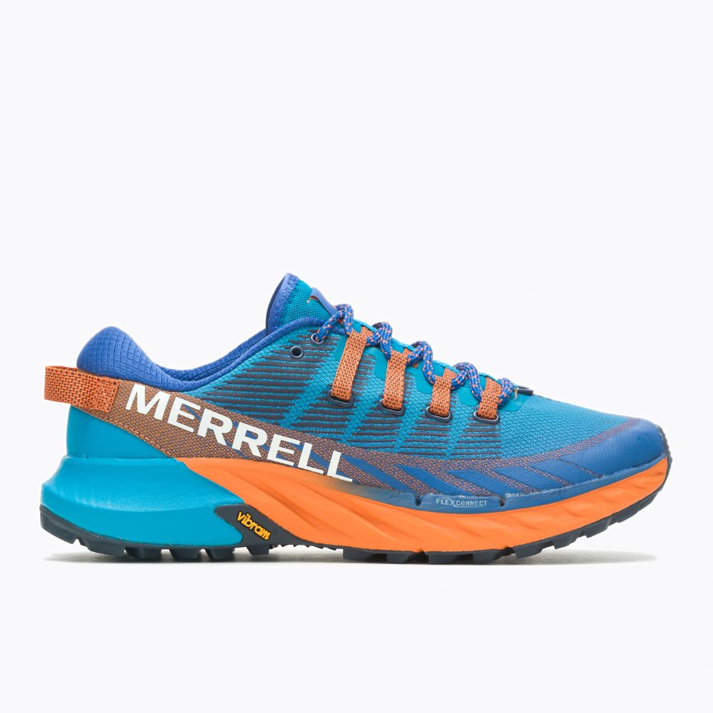 Merrell Agility Peak 4 Cipő Férfi Tahoe | ME0170-HU