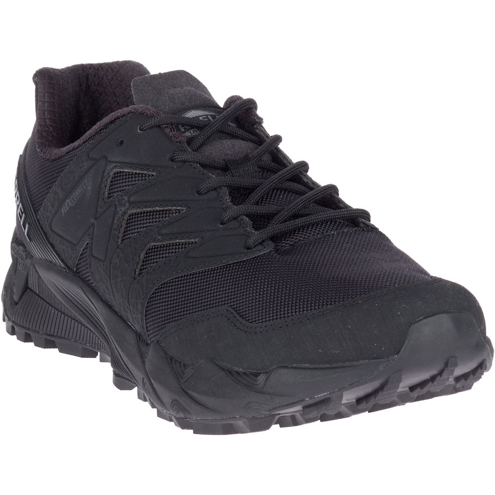 Merrell Agility Peak Tactical Shoe Cipő Férfi Fekete | ME0172-HU