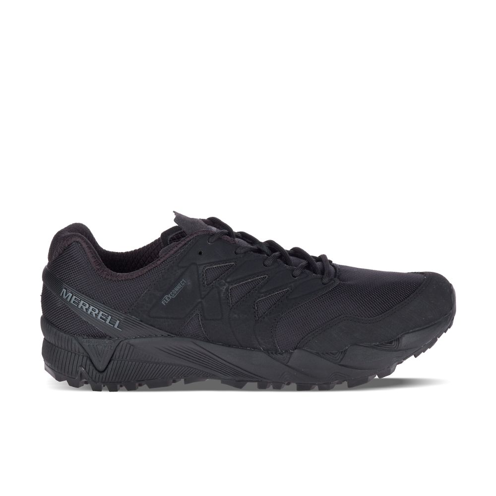 Merrell Agility Peak Tactical Shoe Cipő Férfi Fekete | ME0172-HU