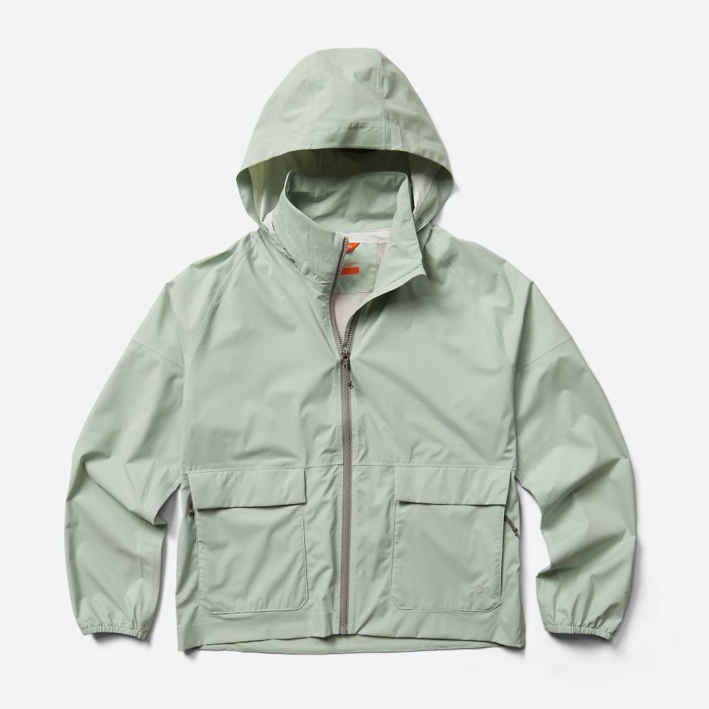 Merrell Alpine Rain Shell Kabát Női Menta | ME0632-HU