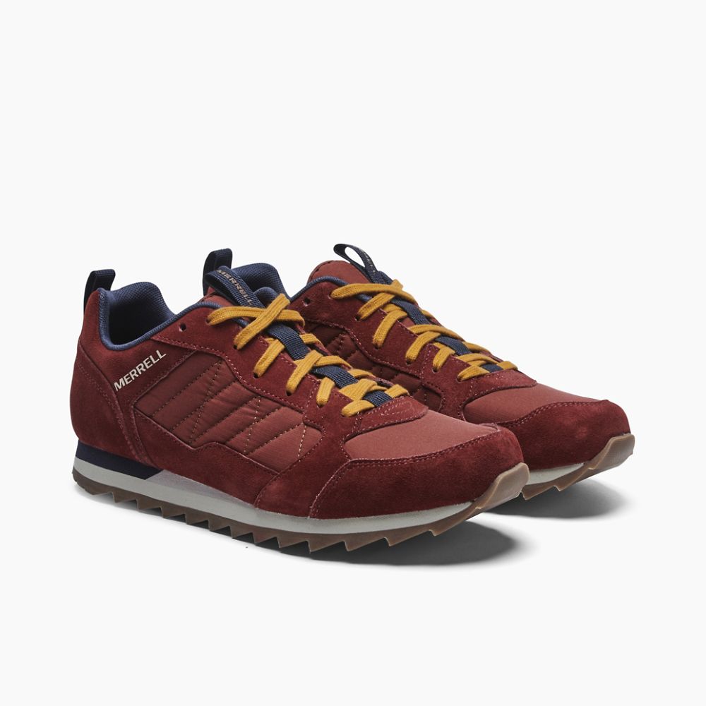 Merrell Alpine Sportcipő Férfi Bordó | ME0402-HU