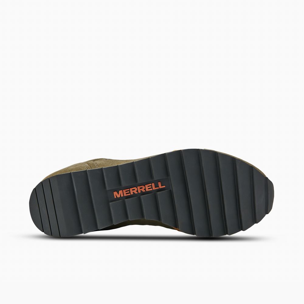 Merrell Alpine Sportcipő Férfi Olivazöld | ME0403-HU