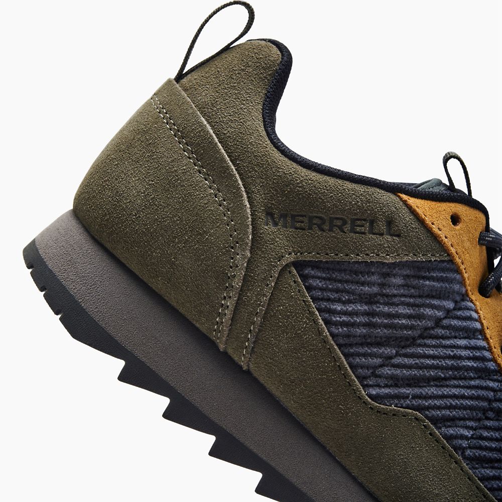 Merrell Alpine Sportcipő Férfi Olivazöld | ME0403-HU