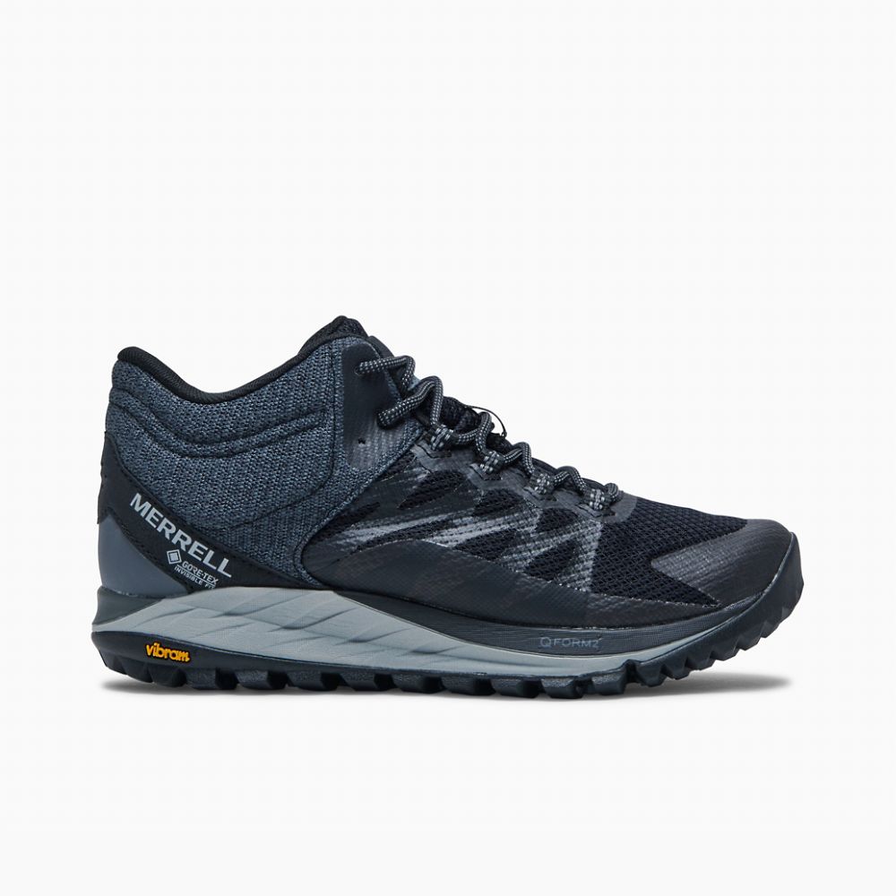 Merrell Antora 2 Mid GORE-TEX® Cipő Női Fekete | ME0787-HU