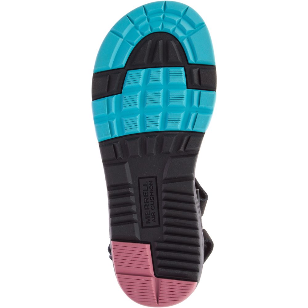 Merrell Belize Convertible Szandál Férfi Fekete | ME0158-HU