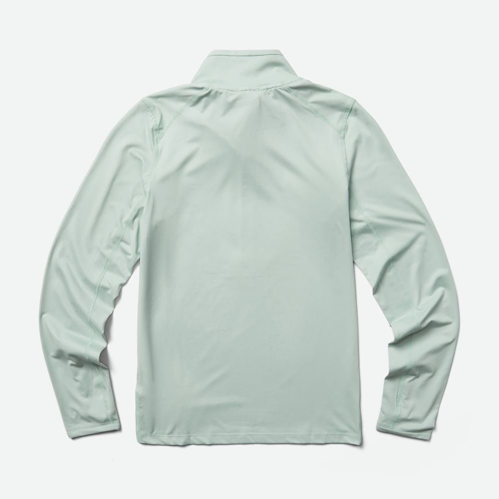 Merrell BetaTherm 1/4 Zip Kapucnis Pulóver Női Menta | ME0585-HU