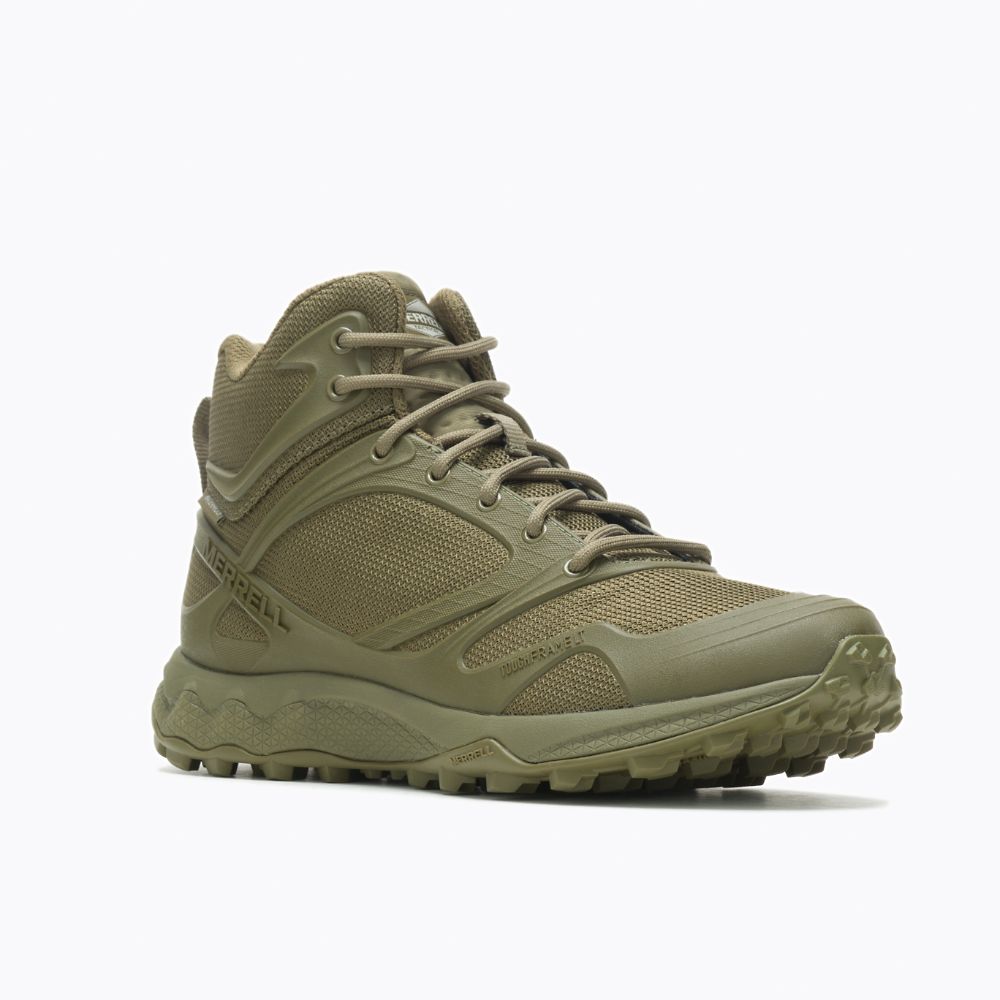 Merrell Breacher Tactical Csizma Férfi Olivazöld | ME0122-HU