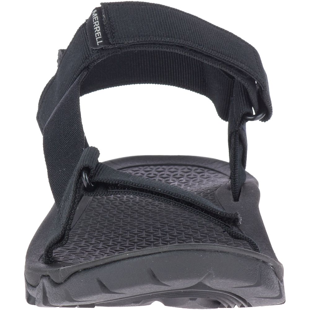 Merrell Breakwater Strap Szandál Férfi Fekete | ME0161-HU