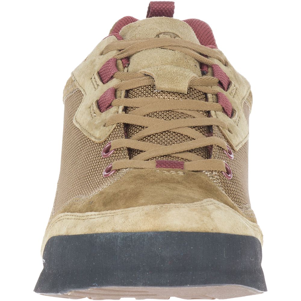 Merrell Burnt Rock Travel Suede Cipő Férfi Barna | ME0175-HU