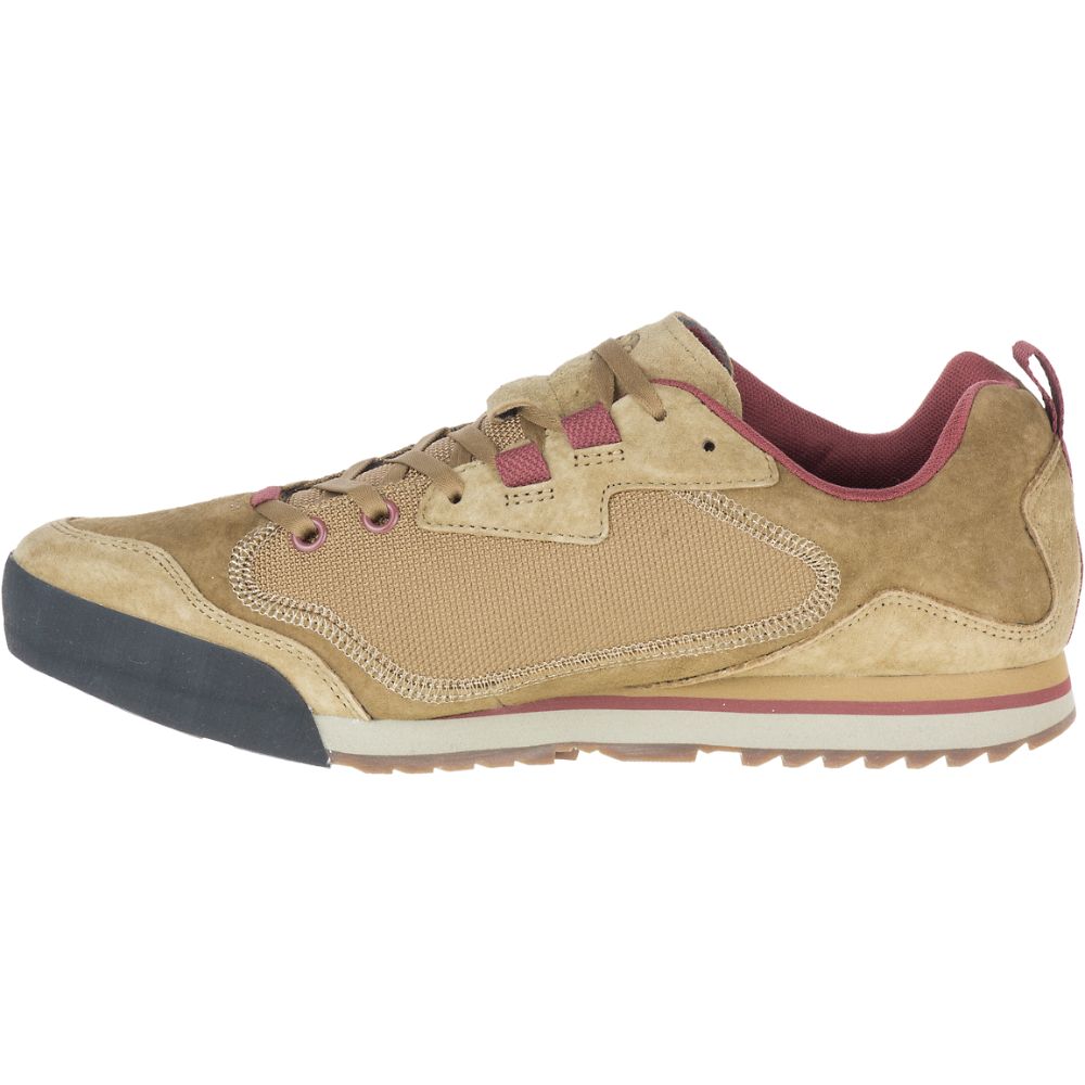 Merrell Burnt Rock Travel Suede Cipő Férfi Barna | ME0175-HU