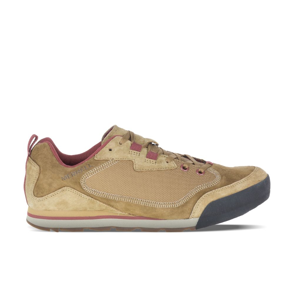 Merrell Burnt Rock Travel Suede Cipő Férfi Barna | ME0175-HU