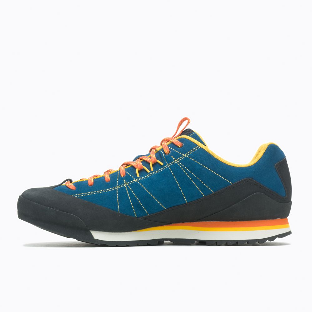 Merrell Catalyst Suede Sportcipő Férfi Aqua | ME0410-HU