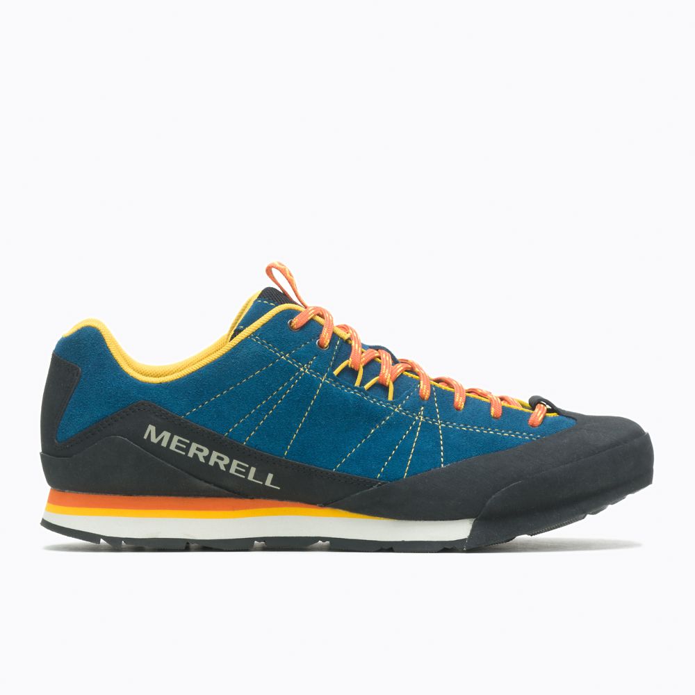 Merrell Catalyst Suede Sportcipő Férfi Aqua | ME0410-HU