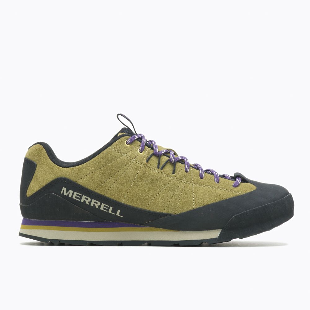 Merrell Catalyst Suede Sportcipő Férfi Olivazöld | ME0414-HU