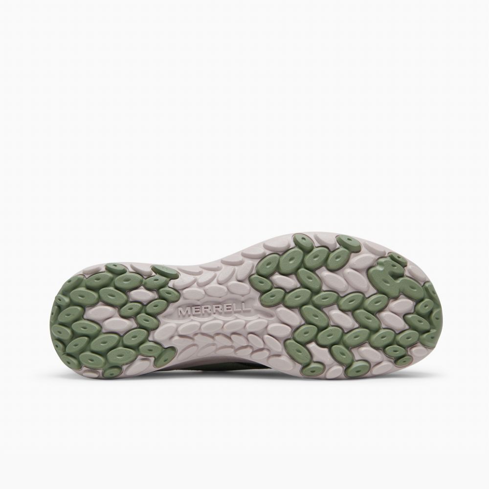 Merrell Cloud Cross Knit Slip On Női Olivazöld | ME0931-HU