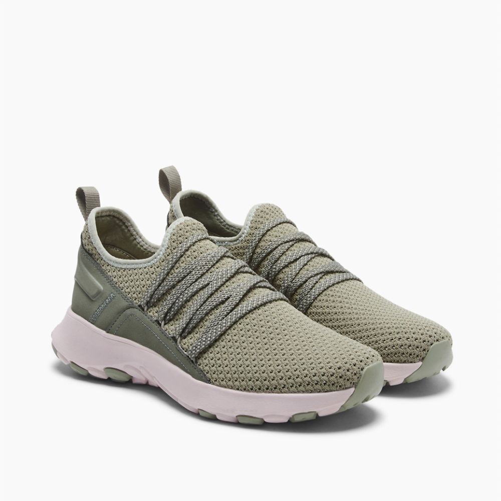 Merrell Cloud Knit Cipő Női Olivazöld | ME0807-HU