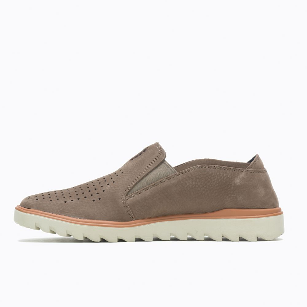 Merrell Downtown Moc Cipő Férfi Kávé | ME0195-HU