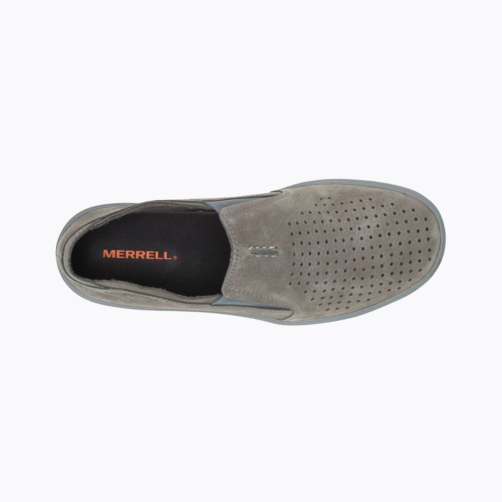 Merrell Downtown Moc Cipő Férfi Szürke | ME0196-HU