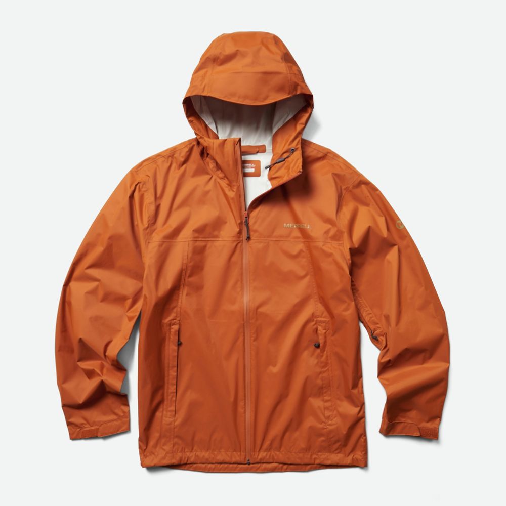 Merrell Fallon Rain Kabát Férfi Barna | ME0048-HU