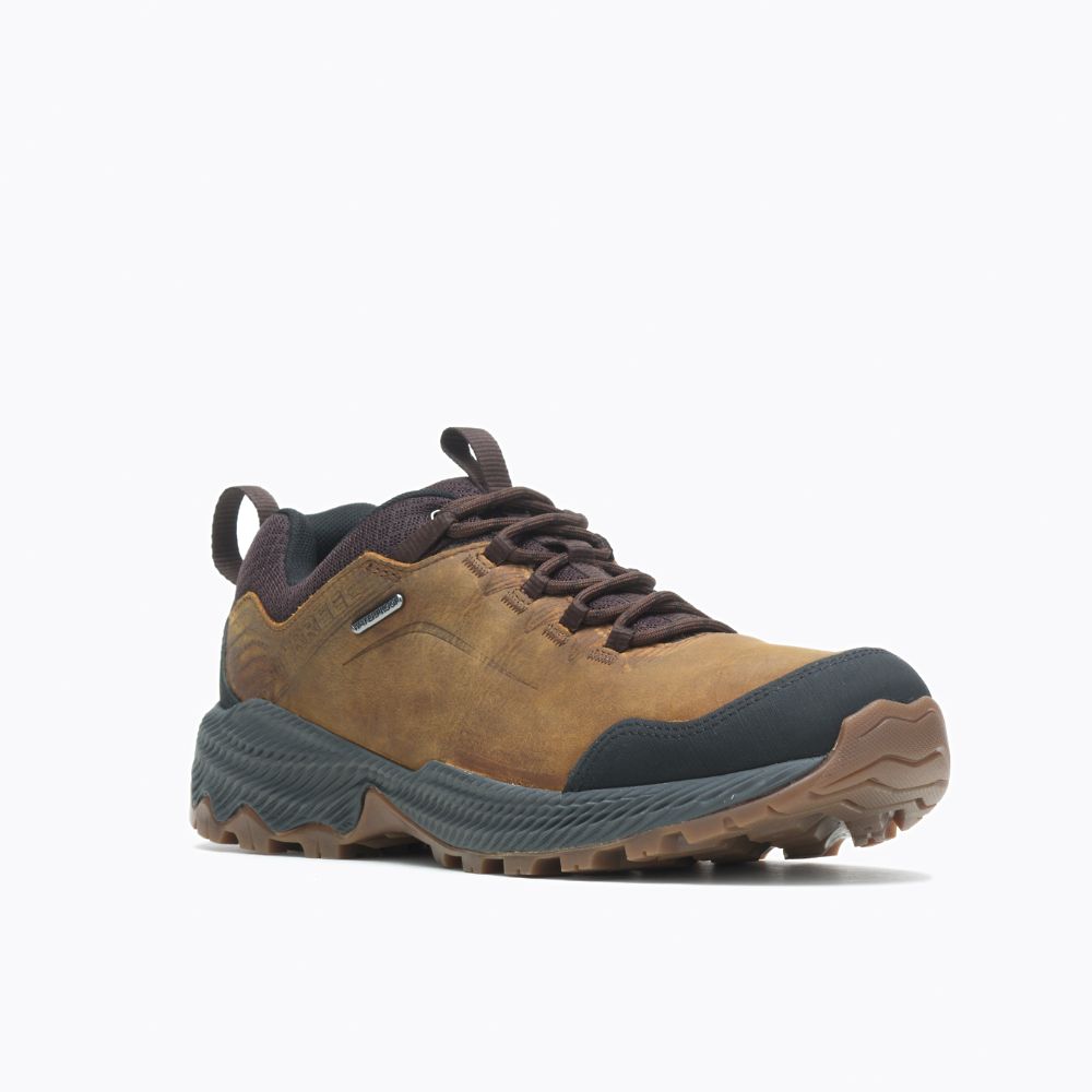 Merrell Forestbound Waterproof Vízálló Cipő Férfi Barna | ME0543-HU