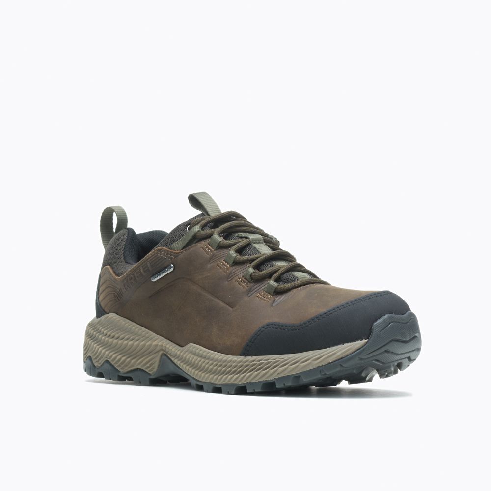 Merrell Forestbound Waterproof Vízálló Cipő Férfi Kávé | ME0544-HU