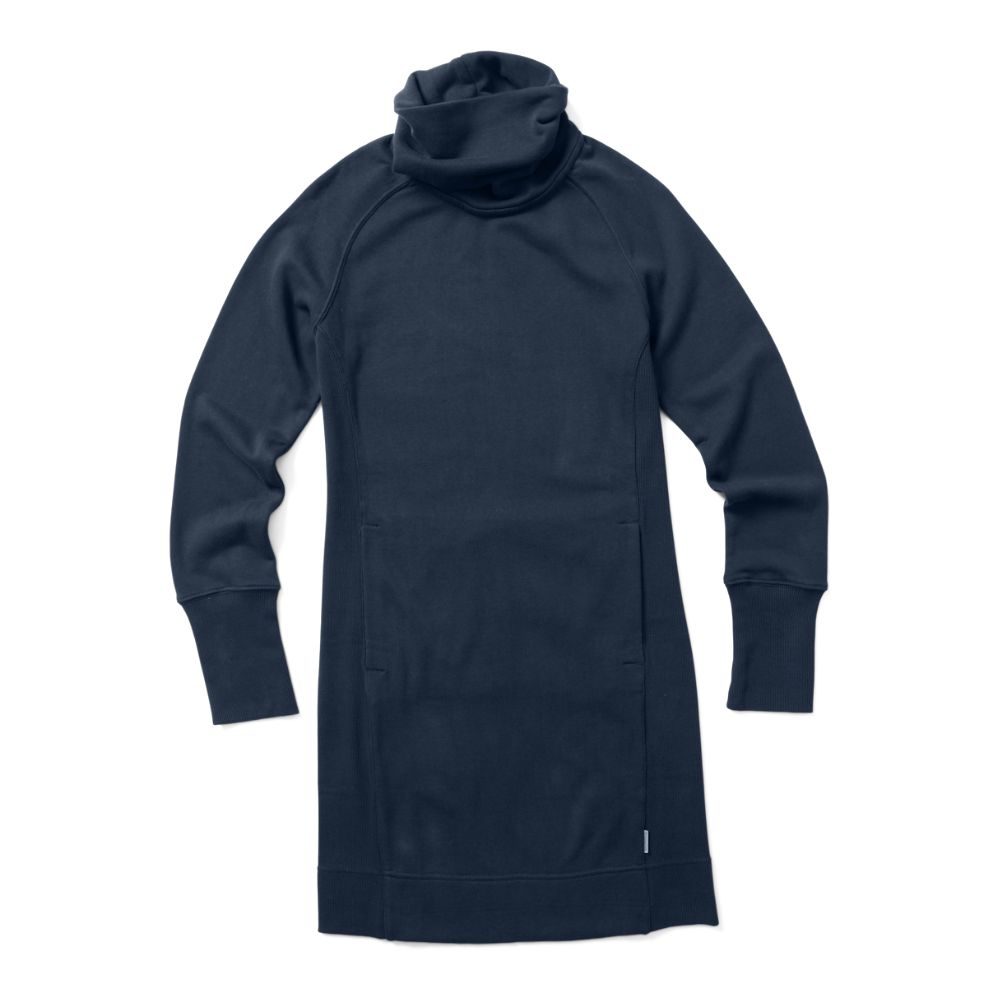 Merrell French Terry L/S Dress Kapucnis Pulóver Női Sötétkék | ME0592-HU