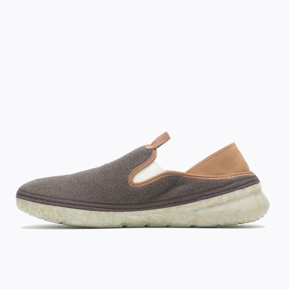 Merrell Hut Moc Cozy II Cipő Férfi Khaki | ME0210-HU