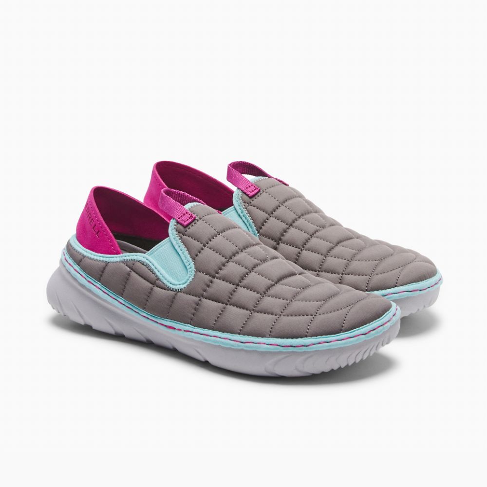 Merrell Hut Moc Slip On Női Szürke | ME0967-HU