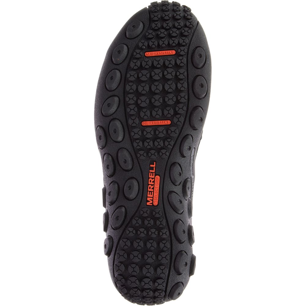 Merrell Jungle Moc Alloy Toe Slip On Női Fekete | ME0980-HU