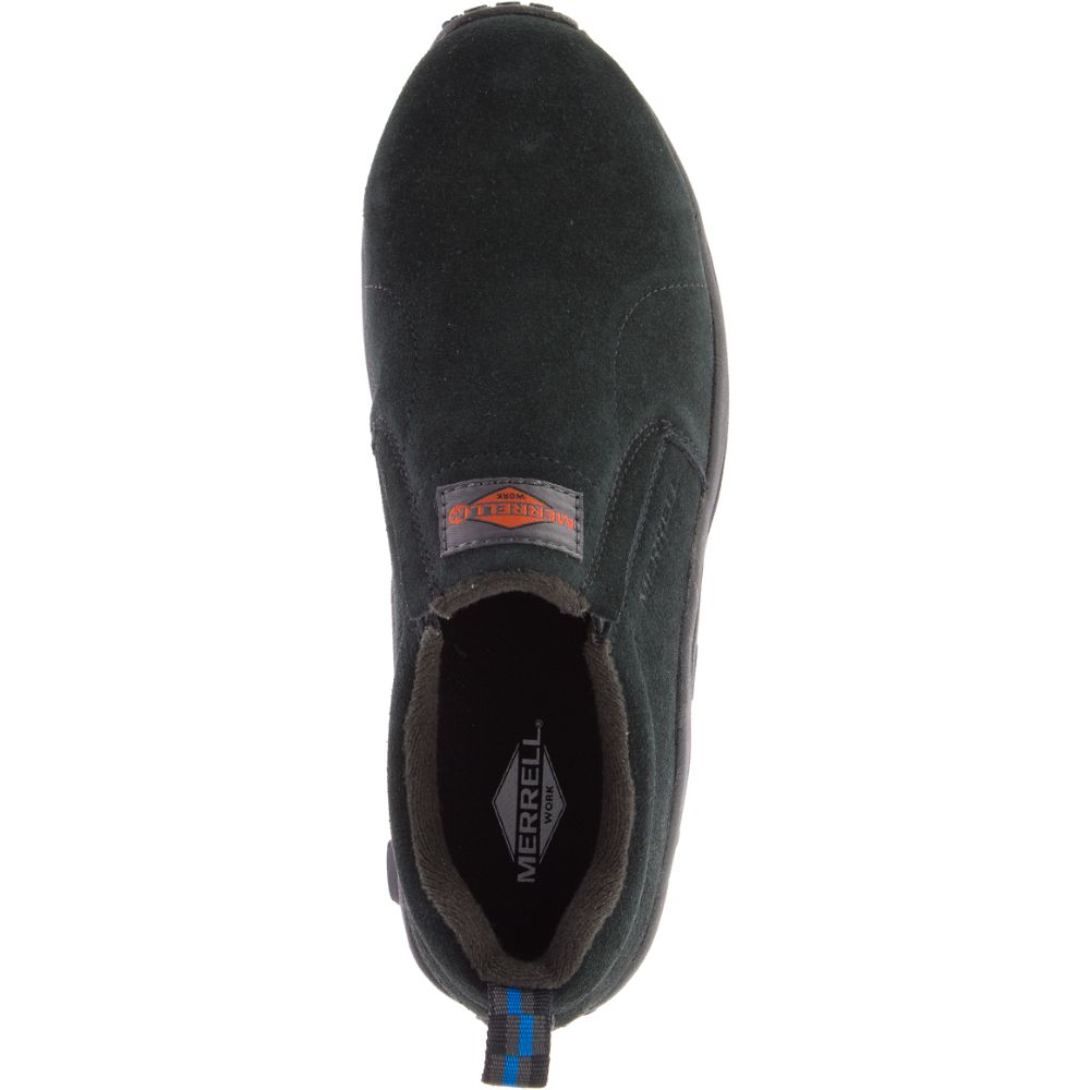 Merrell Jungle Moc Alloy Toe Slip On Női Fekete | ME0980-HU